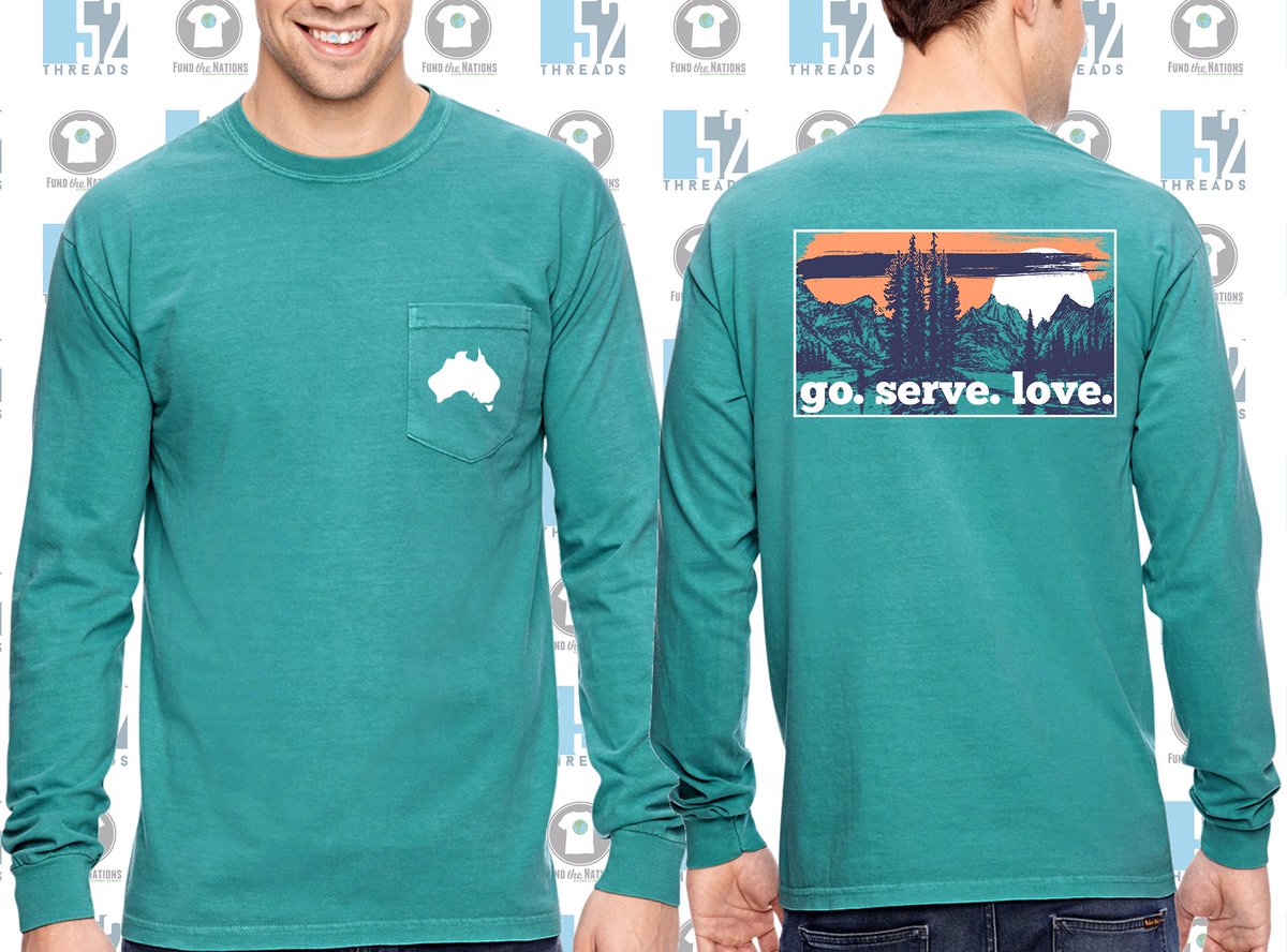 AubrieBunnell's tweet photo. I am so excited! I will be selling these T-shirts for my mission trip with YWAM to Australia! Message me for details 😊 #ShopFTN https://t.co/NmlwQoK6Yh