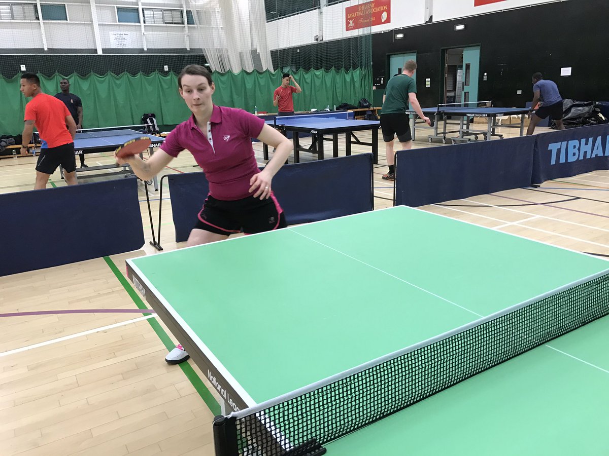 british_army_tt's tweet photo. ARMY TABLE TENNIS TRG & CHAMPS 2017:
Great day; some photos from today - #ActionsShots #PracticePractice ๐ https://t.co/KZewqyzk6L