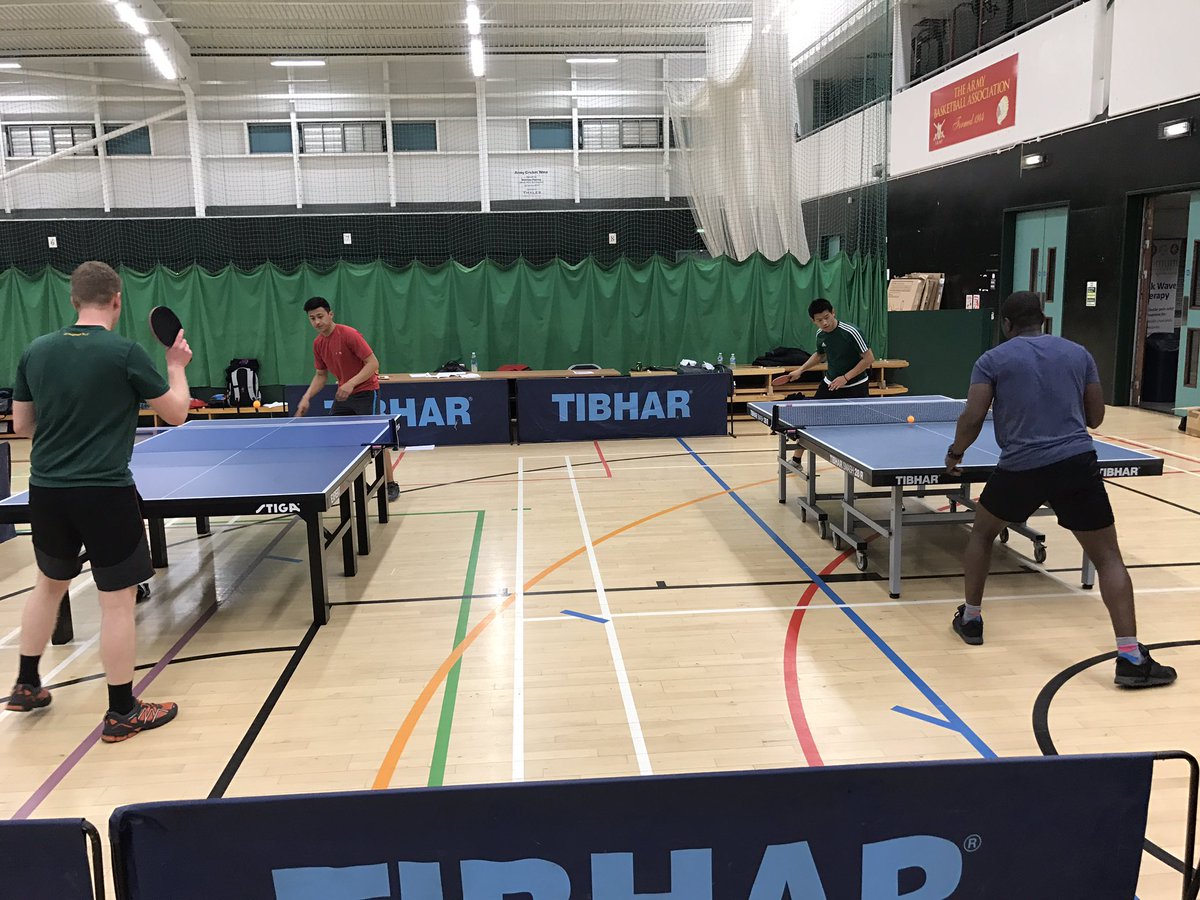 british_army_tt's tweet photo. ARMY TABLE TENNIS TRG & CHAMPS 2017:
Great day; some photos from today - #ActionsShots #PracticePractice ๐ https://t.co/KZewqyzk6L