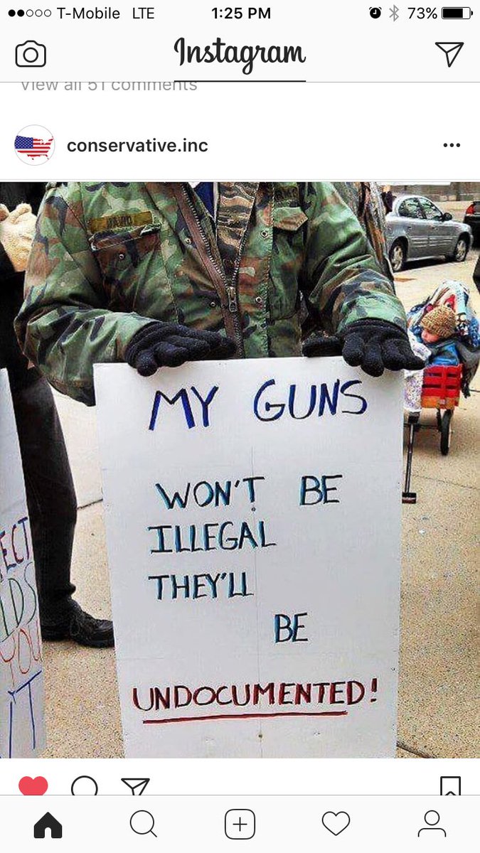 2vets2guns88's tweet photo. If this logic will protect immigrants it better protect my guns too. #libtards https://t.co/tU60TzuRkz