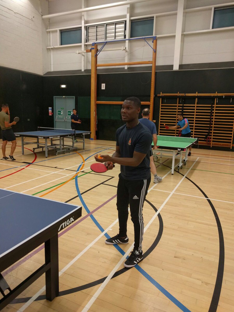 british_army_tt's tweet photo. ARMY TABLE TENNIS TRG & CHAMPS 2017:
Nice seeing some new faces - #ActionsShots #PracticePractice ๐ https://t.co/sdgsevhA4B