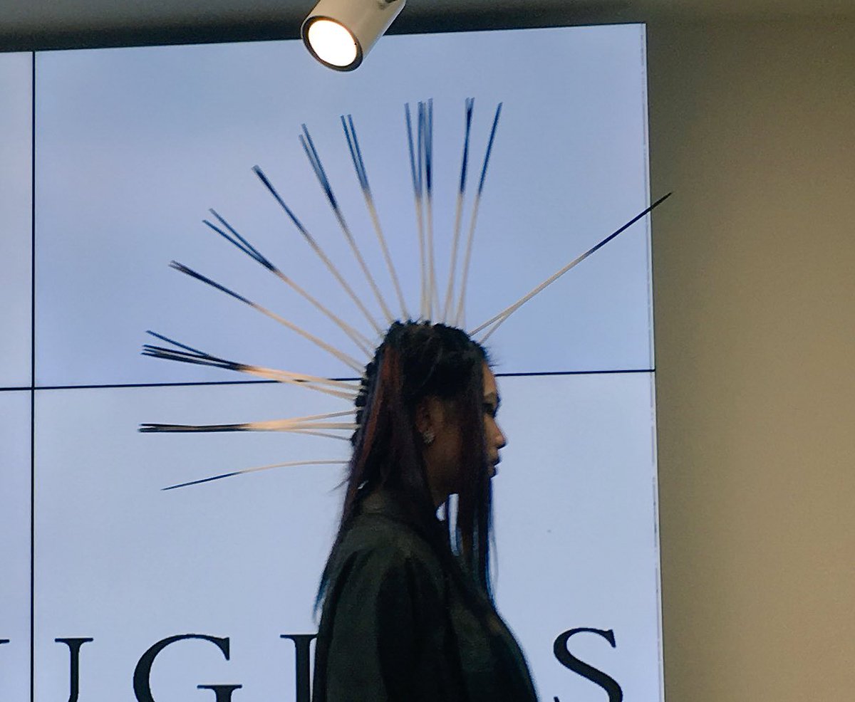 Loving this #rock #punk inspired collection oozing creativity, full of striking colours, shapes &amp; accessories #edgeteam <a href="/ErrolDouglasLDN/">Errol Douglas London</a>