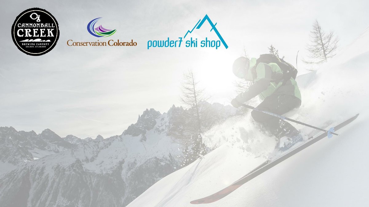 Stop by this Thursday from 6-9pm to get your skis waxed by @powder7com while donating to @ConservationCO! More info: bit.ly/2lzPl1t