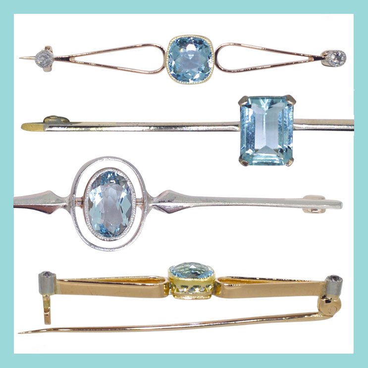 VintEquestrian's tweet photo. Gorgeous aquamarine stockpins for March birthdays #horsehour @stylereins @Pegasusdancer https://t.co/hhBfcauEl8
