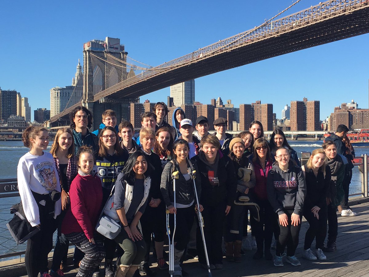 Shorecrest drama students safely arrived in New Yorkfor a week of Broadway shows and sight seeing.