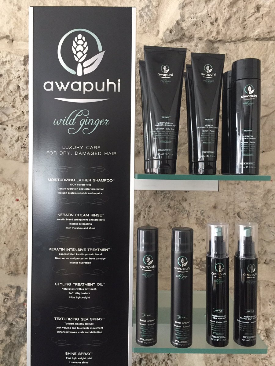 Luxury hair care #awapuhiwildginger available at elite salon 
T.01305826191
