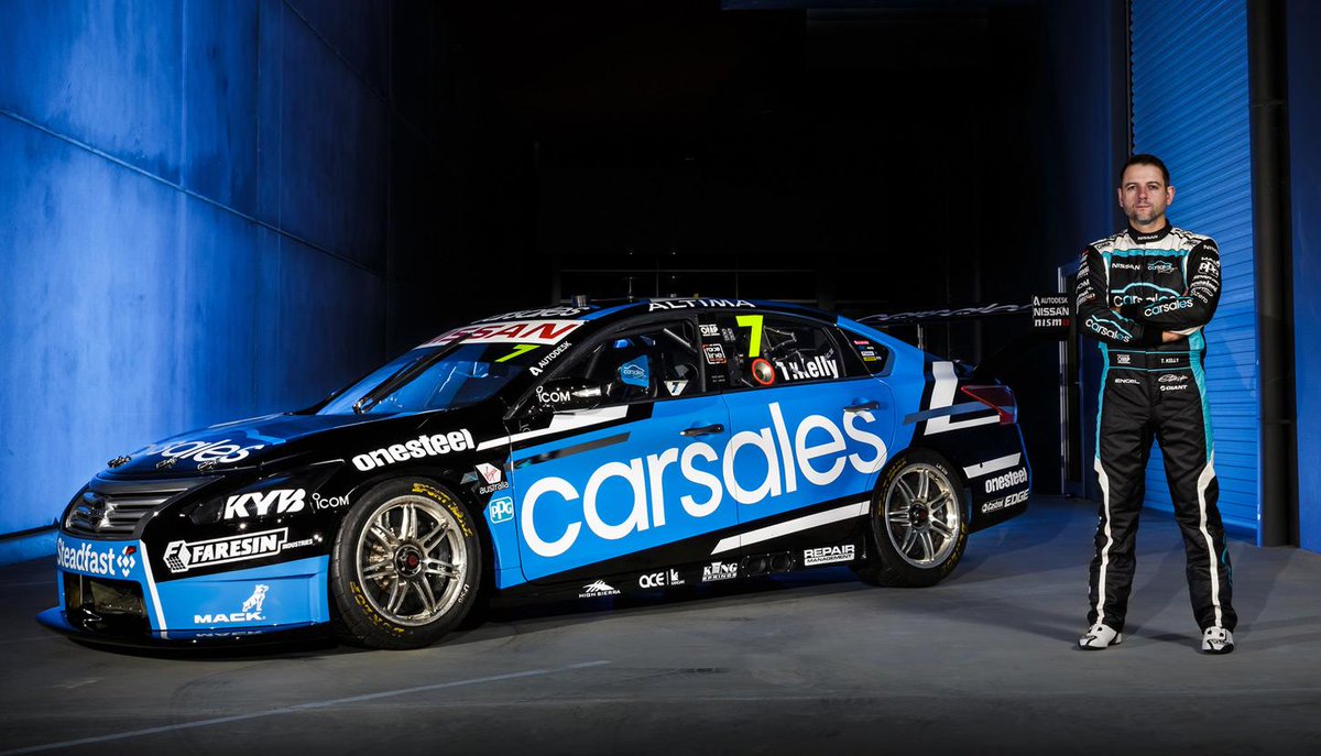 New year, new look.

<a href="/toddkellyracing/">Todd Kelly</a>'s Nissan has a refreshed livery for 2017. #VASC

MORE: bit.ly/2m1HScz