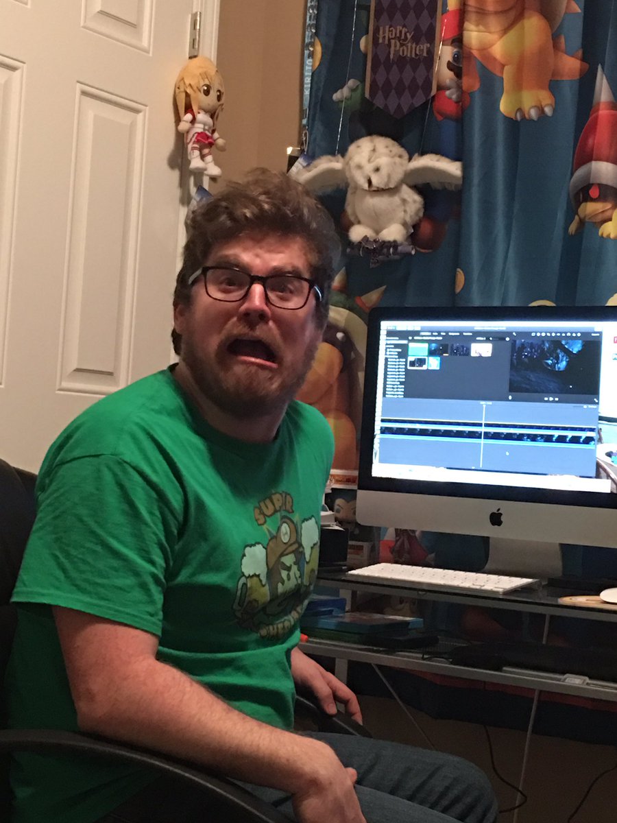 ssmashedbros90's tweet photo. Even editing #ResidentEvil7 is #crazy for us ! #fun #michelob #youtube #supersmashedbros #beeroclock #stumblethrough #funwithfriends https://t.co/7c2adoXx8A