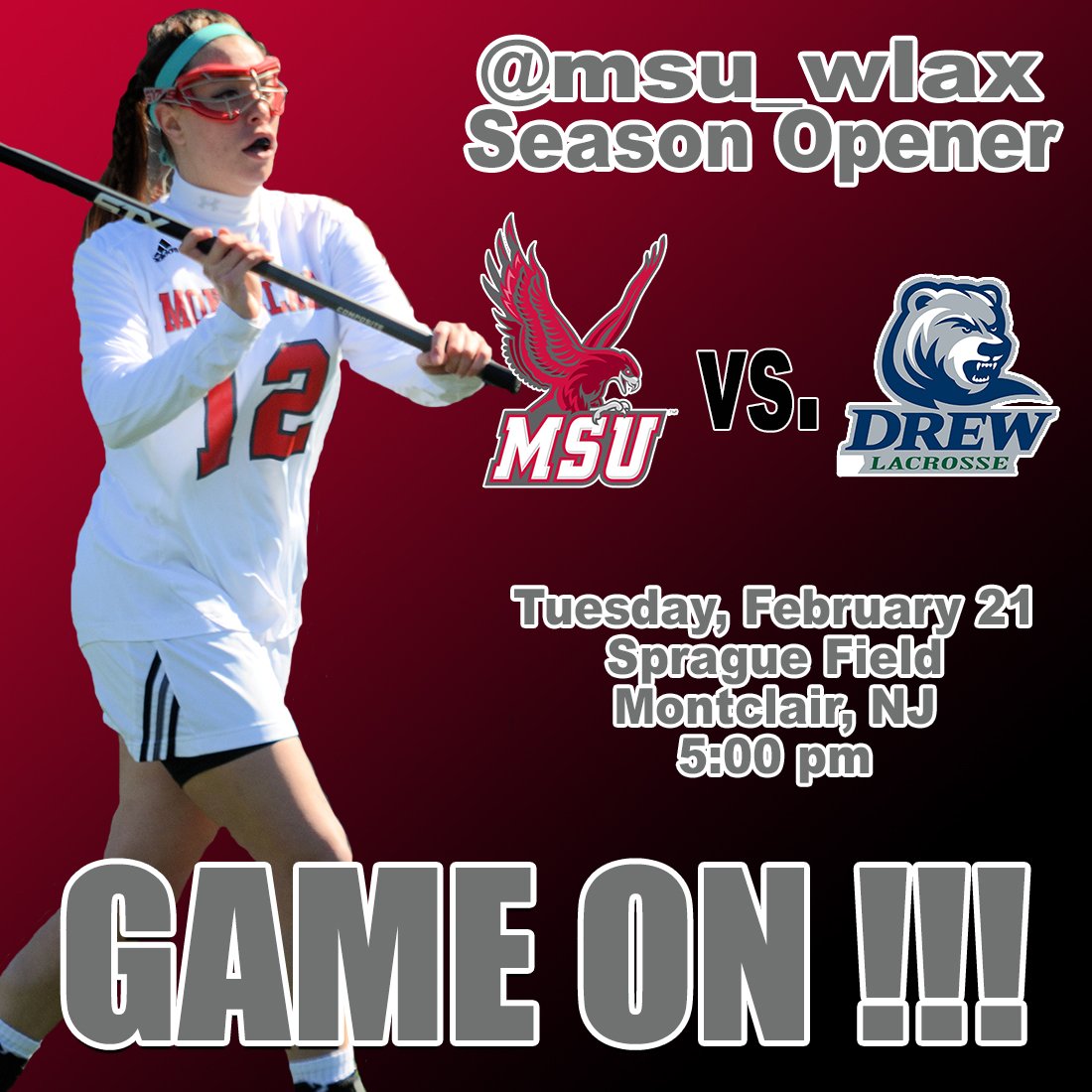 Montclair State Athletics tweet media