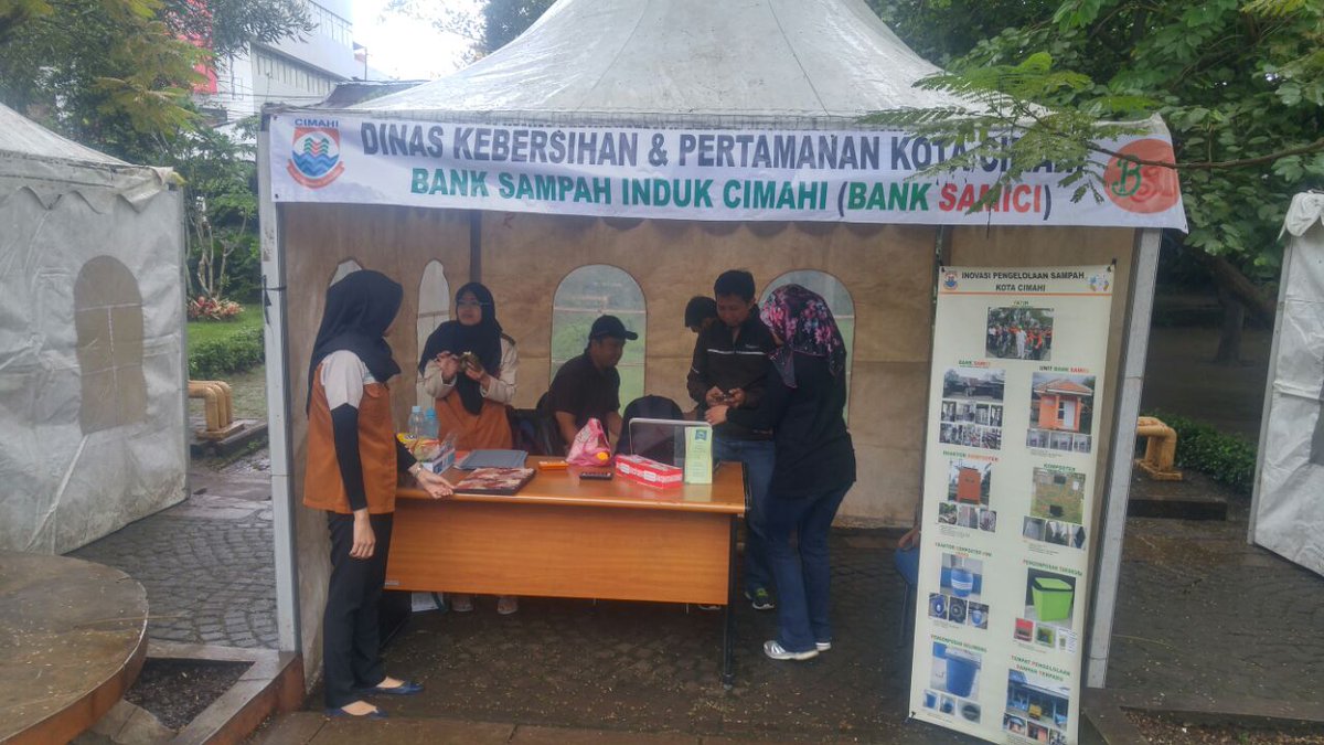 Bank Sampah Induk Cimahi di #HPSN2017