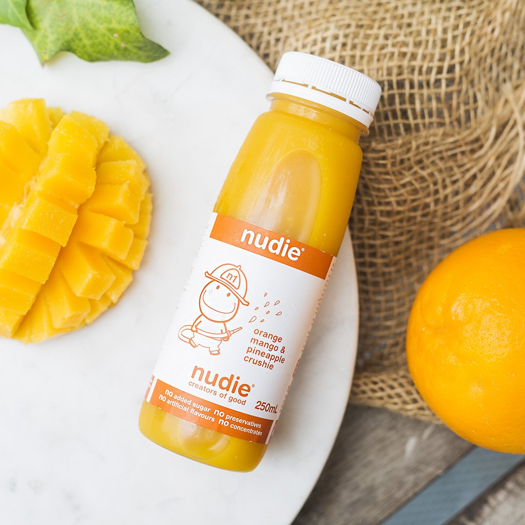 nudiejuice's tweet photo. 2017 is our 14th year of juicing, squeezing, having fun and doing good! It all started with the crushies! #nudiejuice #nudie #creatorsofgood https://t.co/hSgZ8Vop4k