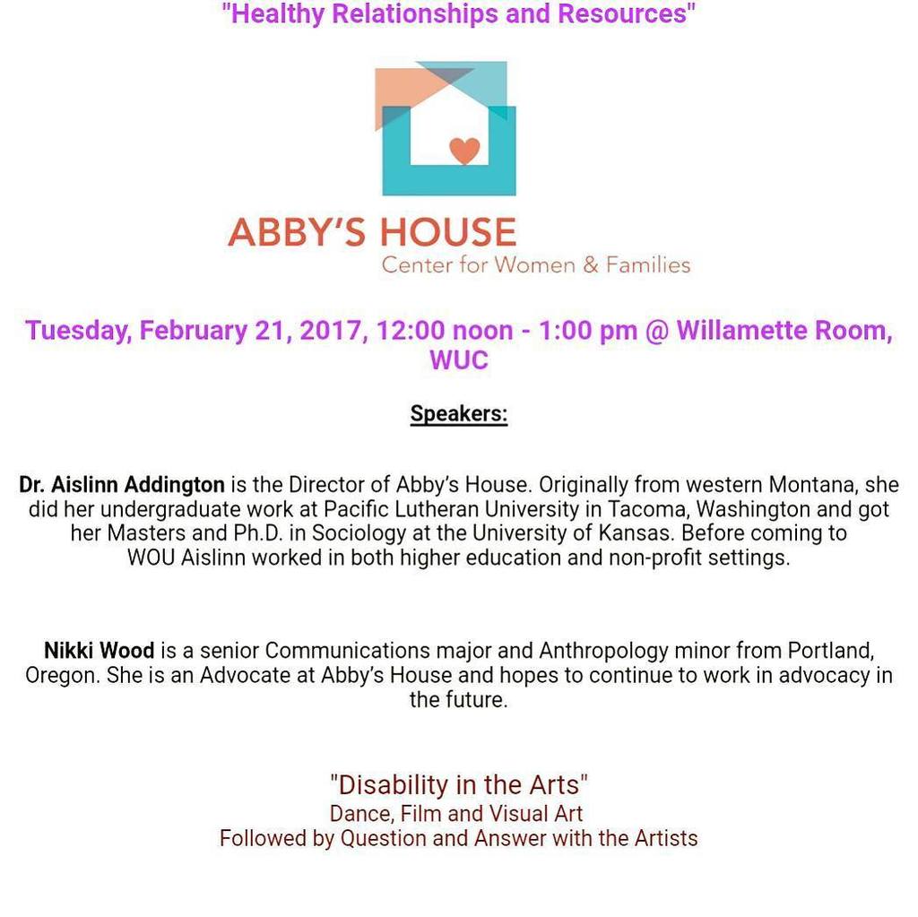 WOU_WAAM's tweet image. Come join us tomorrow from 12-1 pm in the Willamette room of the WUC. Our communities own … ift.tt/2mgiYC9