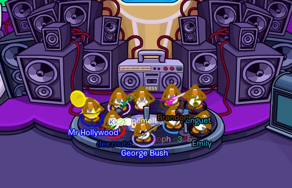 BrandonVPenguin's tweet photo. The Lighthouse Band ain't got nothing on us! @VirtualPenguin @georgebushvp @neganvp @penguett @memeitvp @Kk213m @Valerieponvp https://t.co/vg2E2W9t53