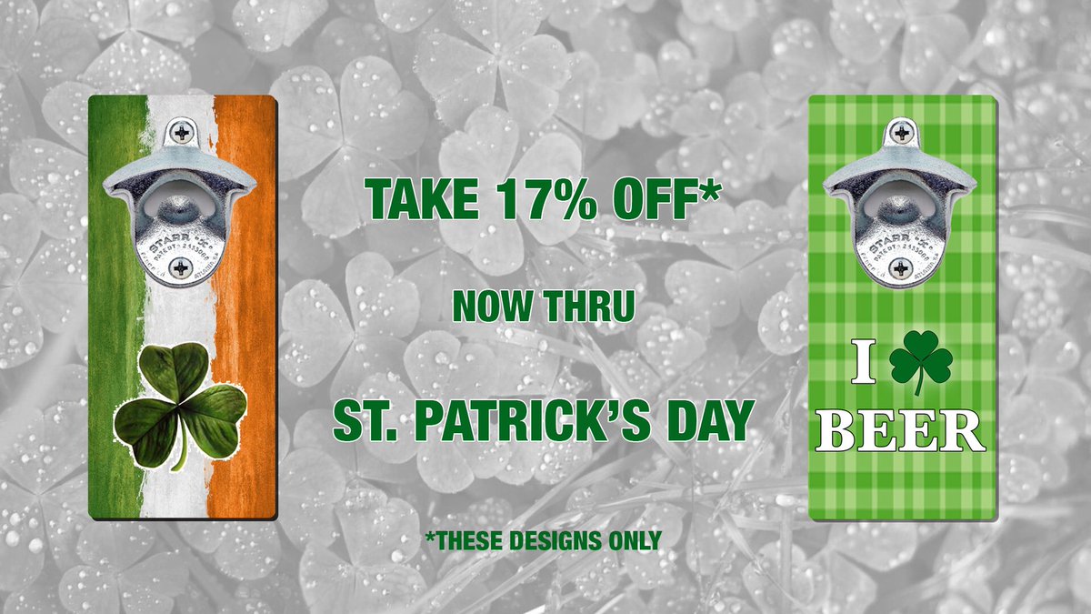 CapStop's tweet image. #StPatricksDay is right around the corner. Take 17% off all Irish designs now thru 3/17 #irish #kissmeimirish #beer #craftbeer #sale #cle