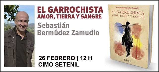 ImaginaSetenil's tweet photo. Sebastián Bermúdez Zamudio .@universoesquizo presenta en #Setenil su novela "El garrochista" https://t.co/QFGWmlCCyu https://t.co/t1bs8cQVHL