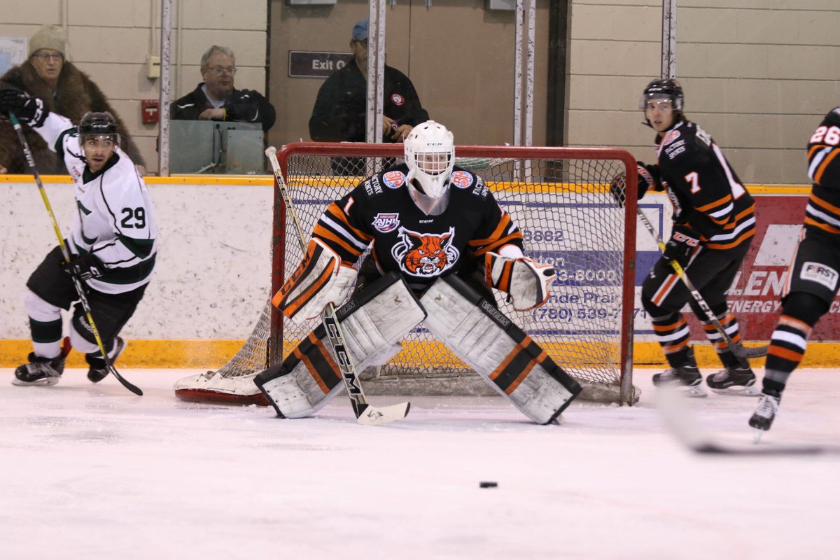 The Alberta Ford Dealers AJHL Defensive Player of the Week is <a href="/LloydBobcats/">Bobcats Hockey</a> goaltender Austin McGrath ajhl.ca/media-centre/n…