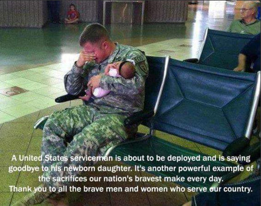 MarkGoulston's tweet photo. What have you sacrificed for people around you today? @USArmy @USMC @USNavy @usairforce @uscoastguard @congressorg @GOP @TheDemocrats https://t.co/9Ex3oAKt6D