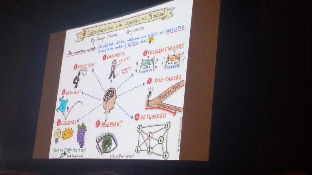 MissKasynSell's tweet image. 8 characteristics of an innovator. #innovation #education #NCTCA2017