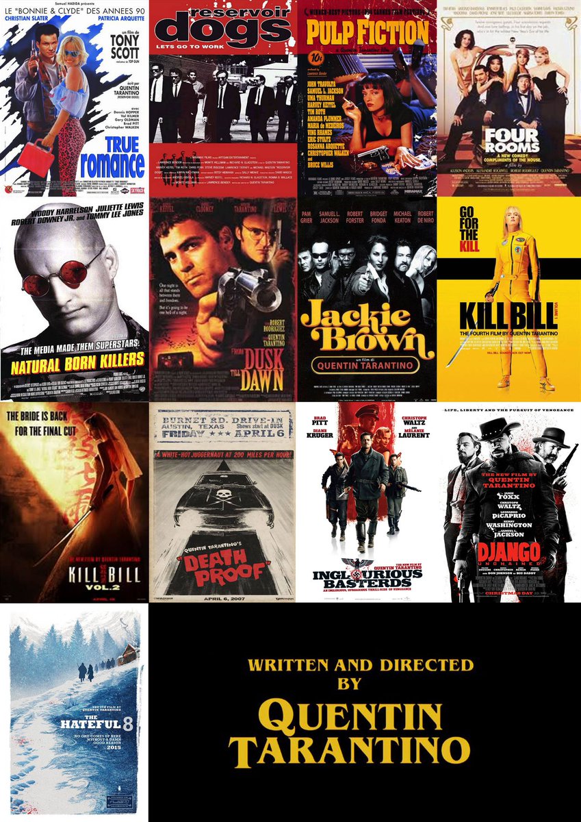 Image result for quentin tarantino movies