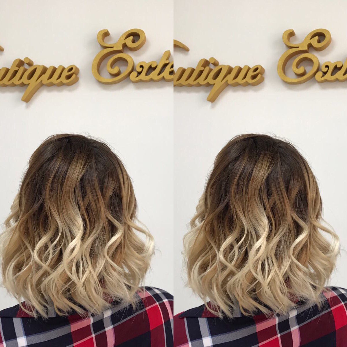 Marca la diferencia 🙌🏽 ...!! 
#cambiosdelook #cabellonatural #blondehair #mimate#olaplex