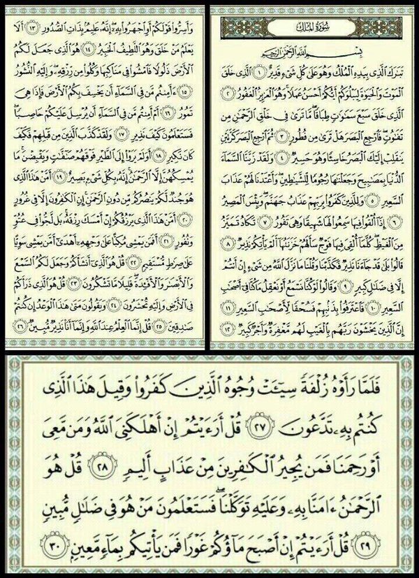 MisferS's tweet photo. سورة الملك 

#نوم #تصبحون_على_خير https://t.co/3fboWhihZE