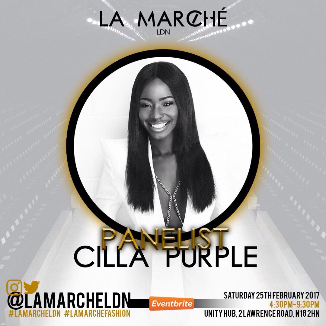 LaMarcheLDN's tweet photo. Introducing to you all, our panel...

#LaMarchLdn 

#RaeKing #CillaPurple #MandCline

#LFW #lfw2017 #LFWFestival https://t.co/42otvSut36