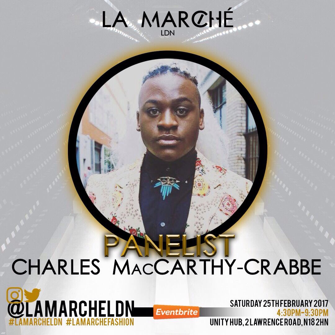 LaMarcheLDN's tweet photo. Introducing to you all, our panel...

#LaMarchLdn 

#RaeKing #CillaPurple #MandCline

#LFW #lfw2017 #LFWFestival https://t.co/42otvSut36