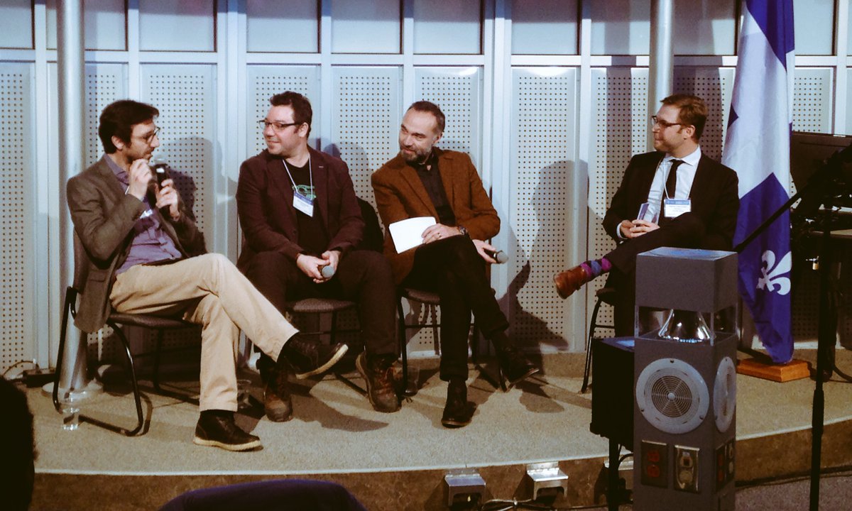 conseilsatelya's tweet photo. Table-ronde #StratNumQc avec @patriceletourne @StephaneRicoul @sporobole @Geodoc31 à Sherbrooke. https://t.co/AHTb0GBxiS