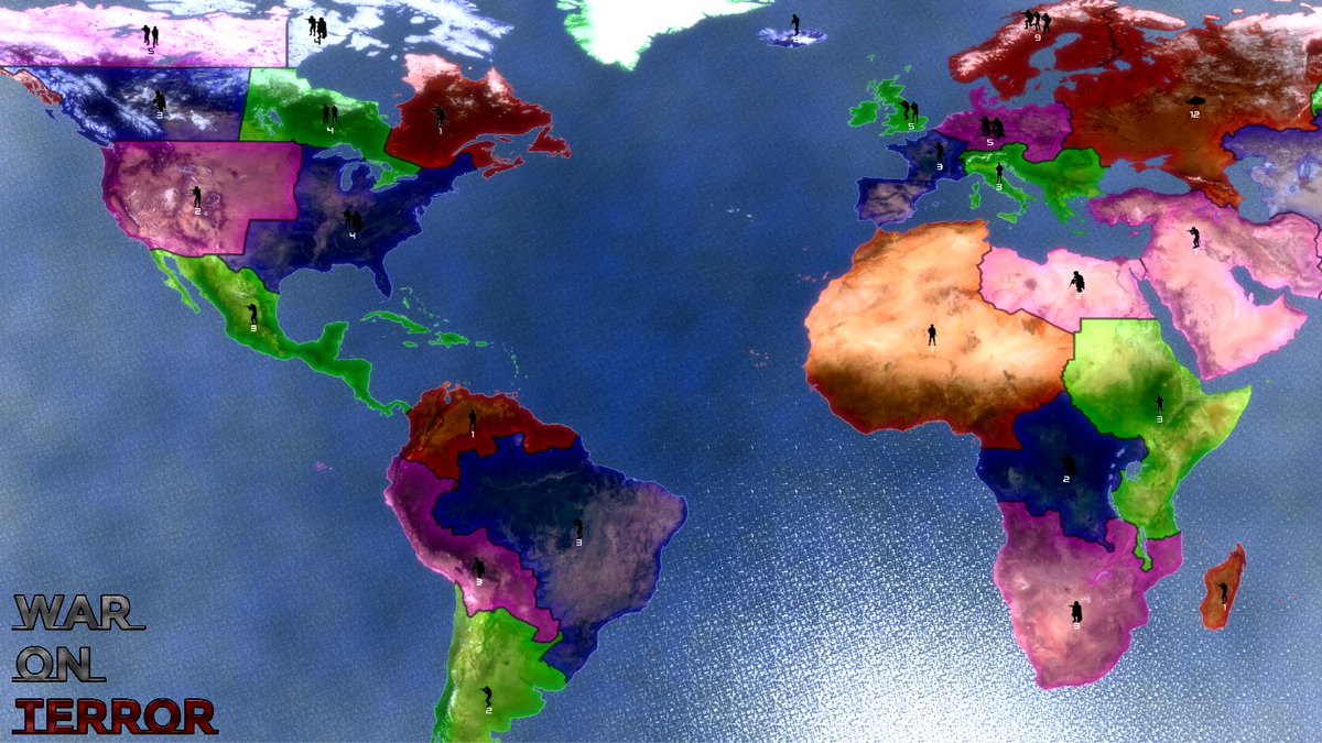IlustriaInd's tweet photo. Ilustria Industries is proud to present our first commercial title - the turn-based strategy game War on Terror! https://t.co/TiTCBKBzoz