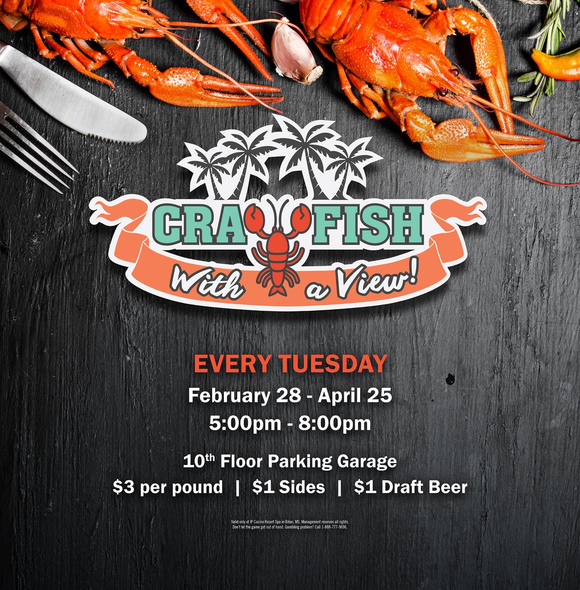 ipbiloxi's tweet image. #Crawfish season is here! #yum