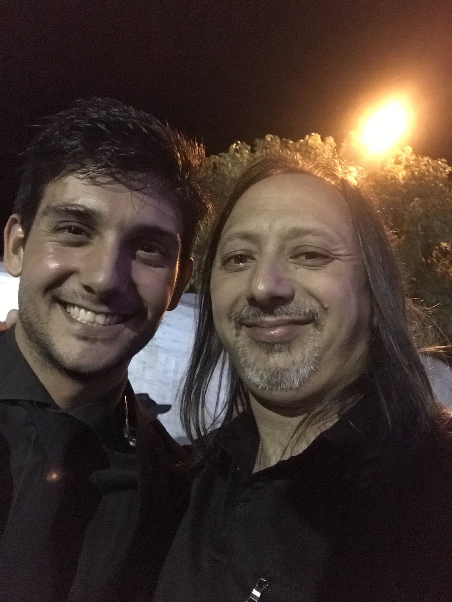 Antes del show en Córdoba con el genio de <a href="/NellValenti/">Nell Valenti</a>