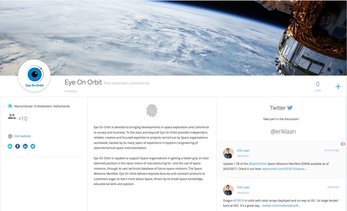 SpaceBoardEu's tweet photo. @EyeOnOrbit is now on SpaceBoard, check out their Board and link with them directly on the platform!
https://t.co/Bq8U8427lM https://t.co/oBVdegCYpM
