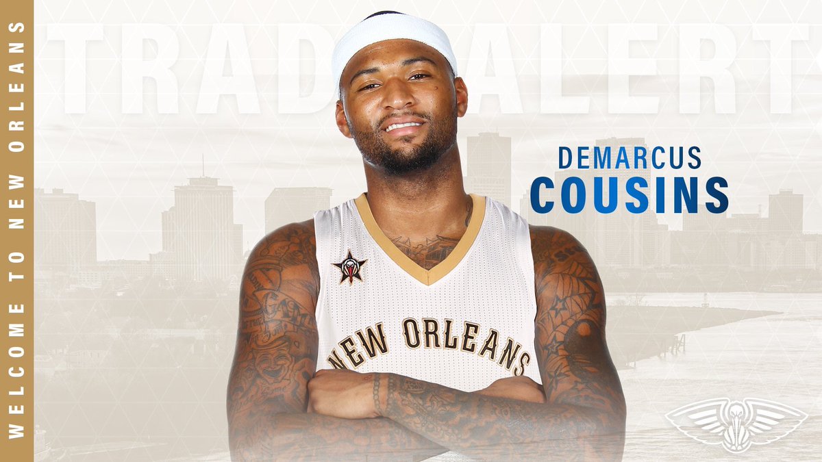 efsnsports's tweet photo. DeMarcus Cousins to the #Pelicans https://t.co/R1vCxei5FF