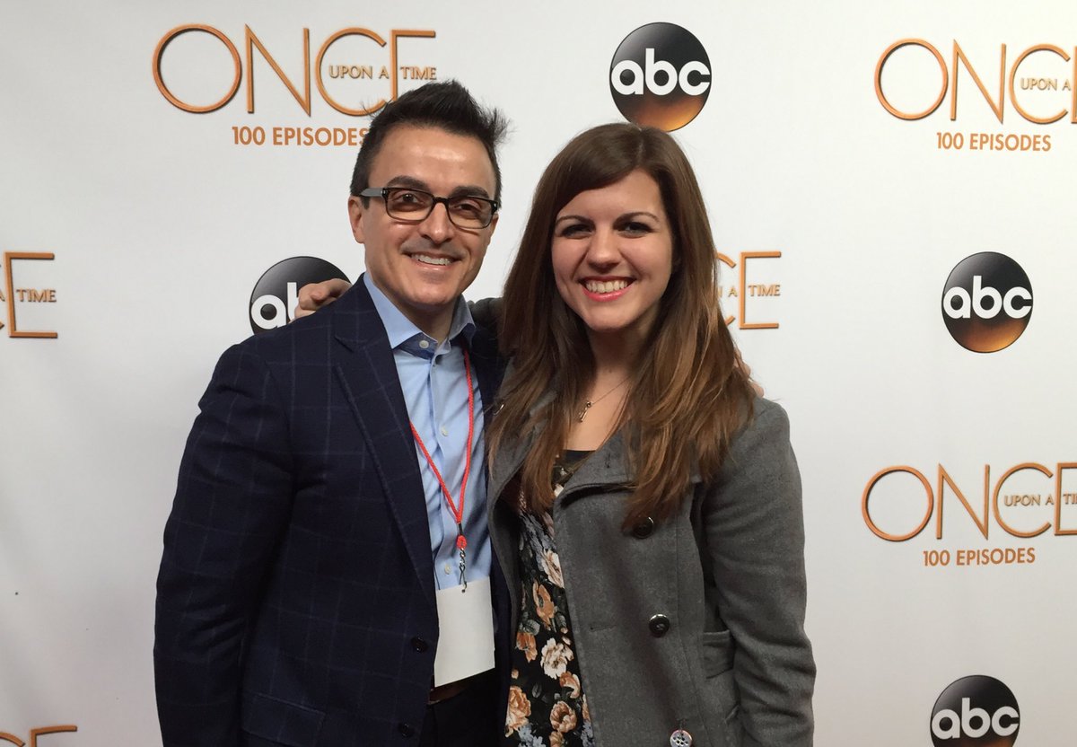 MattMitovich's tweet photo. Year ago tonight, @Terri_Schwartz and I freezing our ❄️s off at the #Once100 red carpet https://t.co/F9WM4Q2iJk