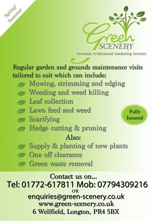 GreenSceneryLtd's tweet photo. It's almost that time of year again for our fortnightly garden maintenance visits. Book now https://t.co/uDSH26VspD https://t.co/0VzOmDseSj