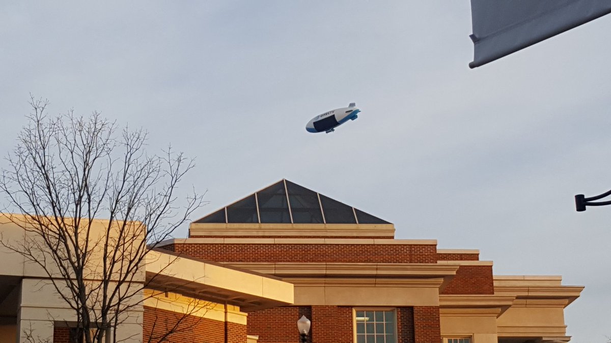 HoundHats's tweet photo. @dtvblimp spotted over @UofAlabama campus. #RollTide https://t.co/YlkhjWbLtu
