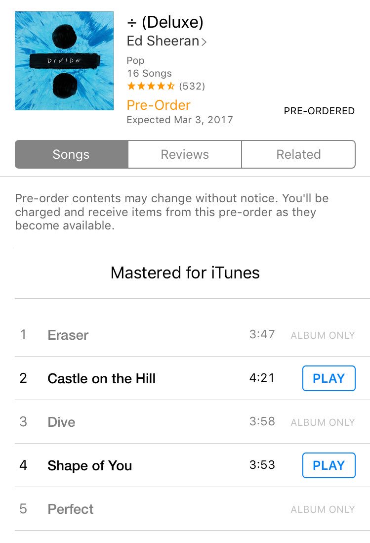 What a perfect way to spend my money! <a href="/edsheeran/">Ed Sheeran HQ</a> #DIVIDE March 3rd
