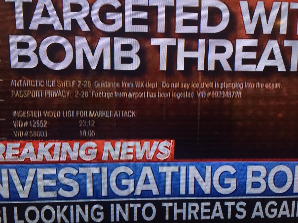 "Do not say ice shelf is plunging into the ocean" #worldnewstonight