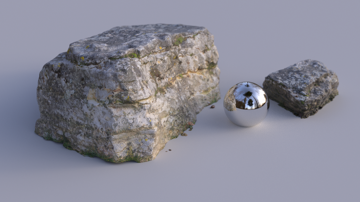 eisklotz's tweet photo. Testing my HDRI and my photo scanned rock. #3d #b3d #hdri #VisualSFM #meshlab https://t.co/lj3L3WRoT2