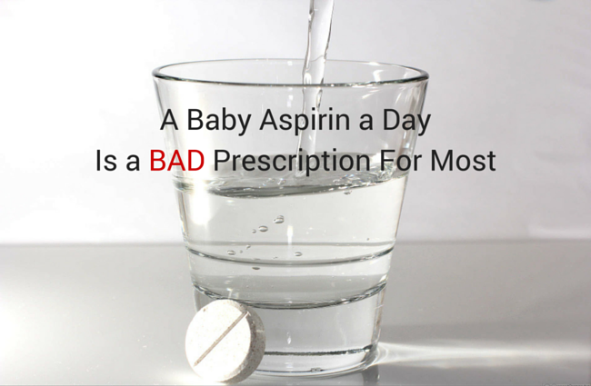 ReasonableAging's tweet photo. If you're on an aspirin a day, you might want to revisit that with your doctor  https://t.co/0ZDQ0epcdt  #hearthealth #Cardiology #heart https://t.co/tu96XWaUfq