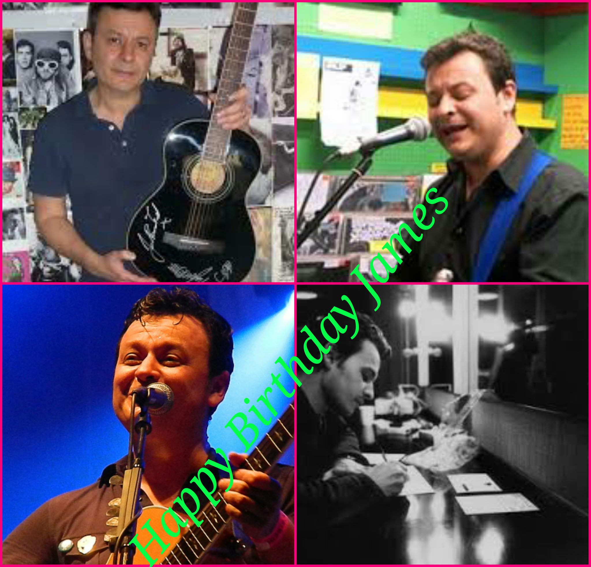 Happy Birthday to our guitar hero, Mr.James Dean Bradfield   