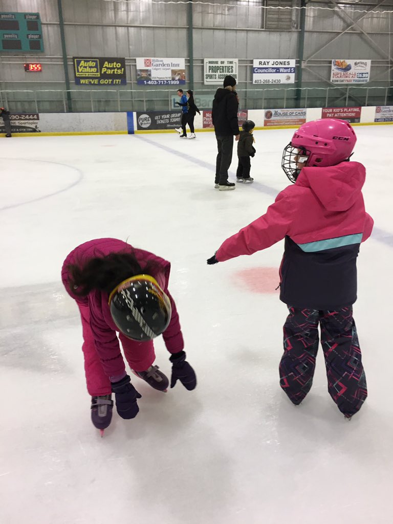 boof_campbell's tweet photo. Great day celebrating Family Day with @RBC skating in #yyc finding out from the kids what their #Someday #150 is!⭐️ https://t.co/7DVIpmFNrL