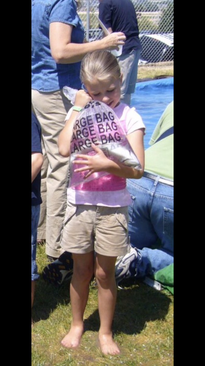 logan_swenson_'s tweet photo. find someone who loves you like @SwensonHannah loves this fish https://t.co/60NRWixvT5