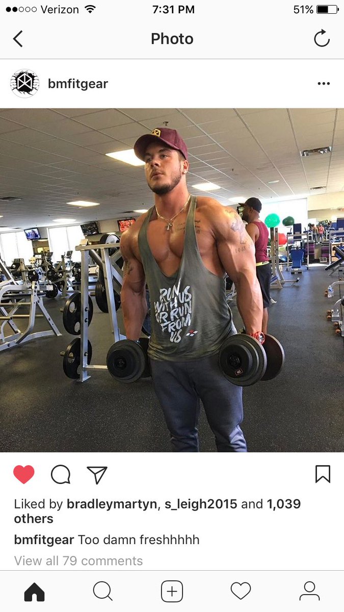 Bell9Brandon's tweet photo. @BradleyMartyn shoutout to my inspiration!!! #Gains #squaadddddd https://t.co/TohaJU1QAi