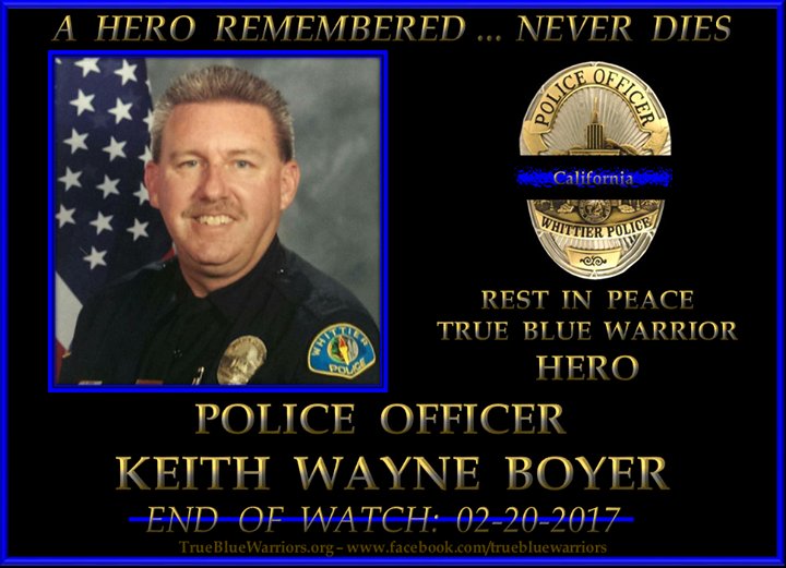 Leftist war on cops claims another life: Keith Wayne Boyer