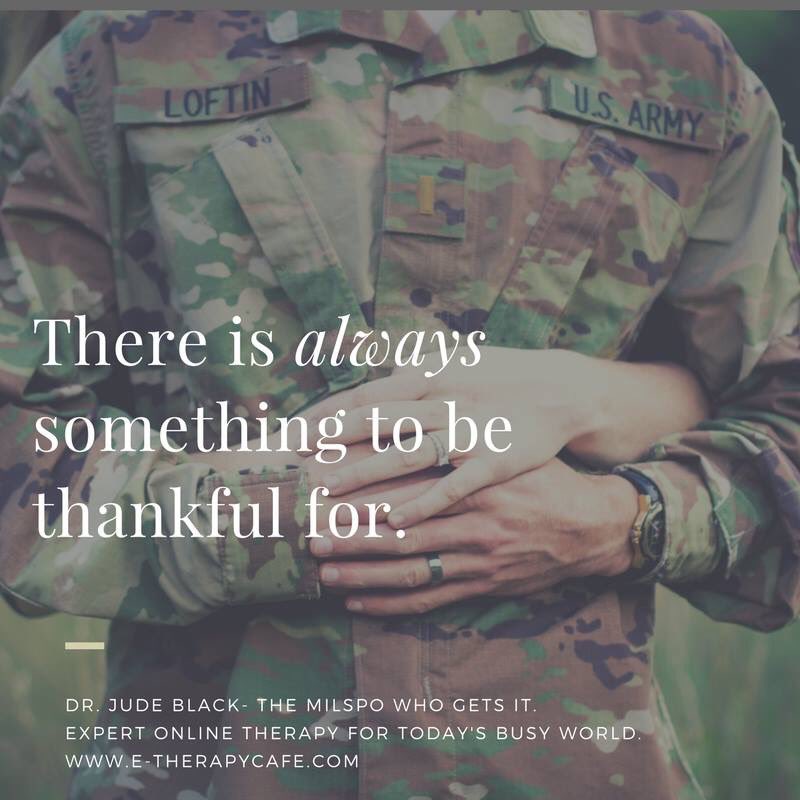 ETherapycafe's tweet photo. There is always something to be thankful for. 
#milspouse #milso https://t.co/pHNOl1bcBS