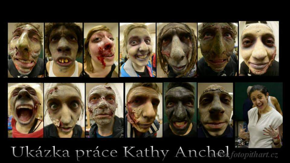 プラハでゾンビに変身