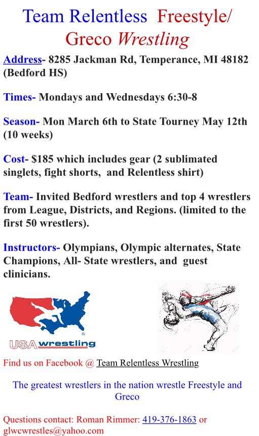 GrayMules's tweet photo. After individual states.... it's time to throw!!  We have commitments from 4 other schools, are you ready to wrestle at a new level? https://t.co/EM0A2BoyKC