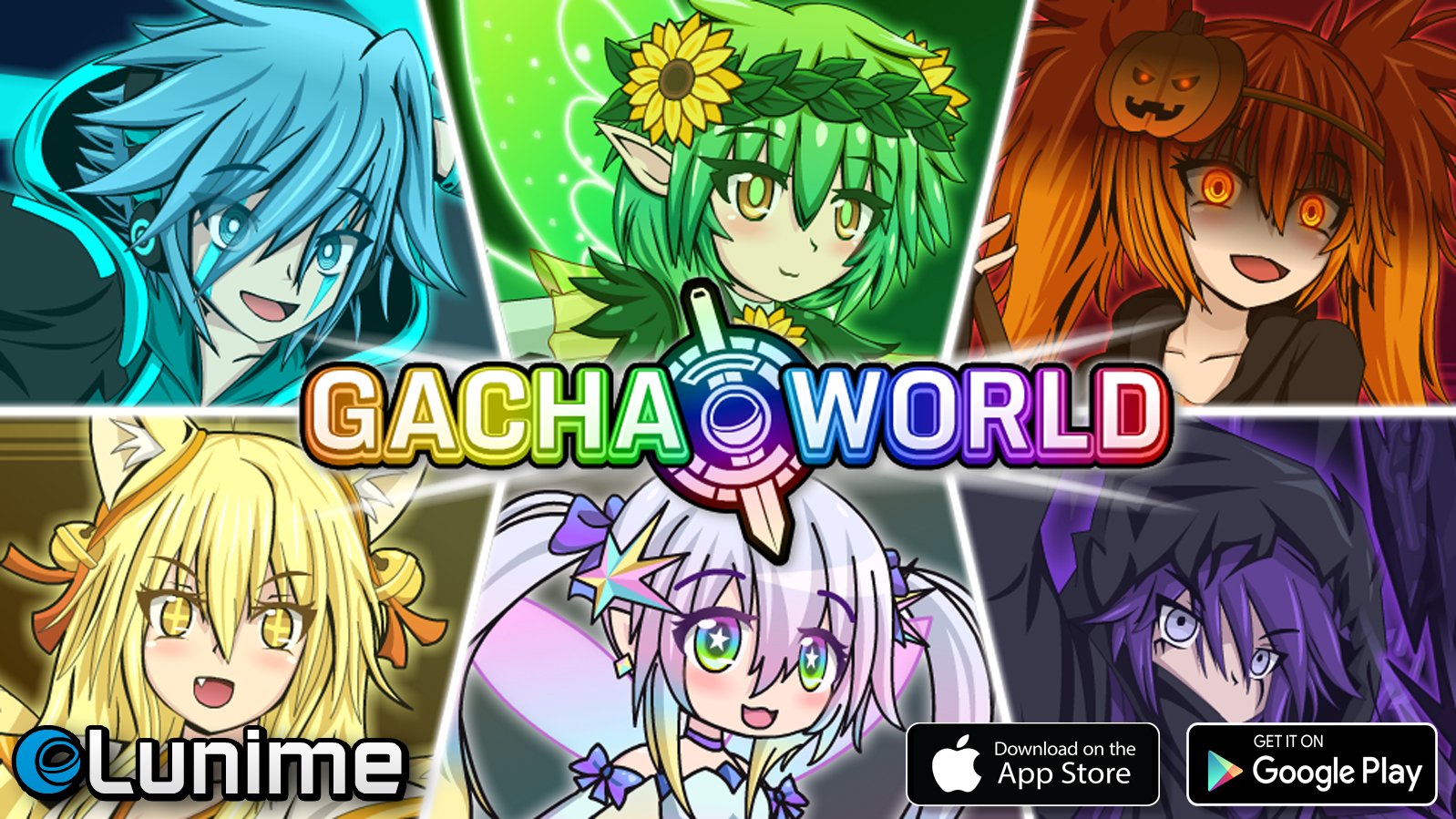 Lunime on X: Gacha World is now available for FREE on iOS and
