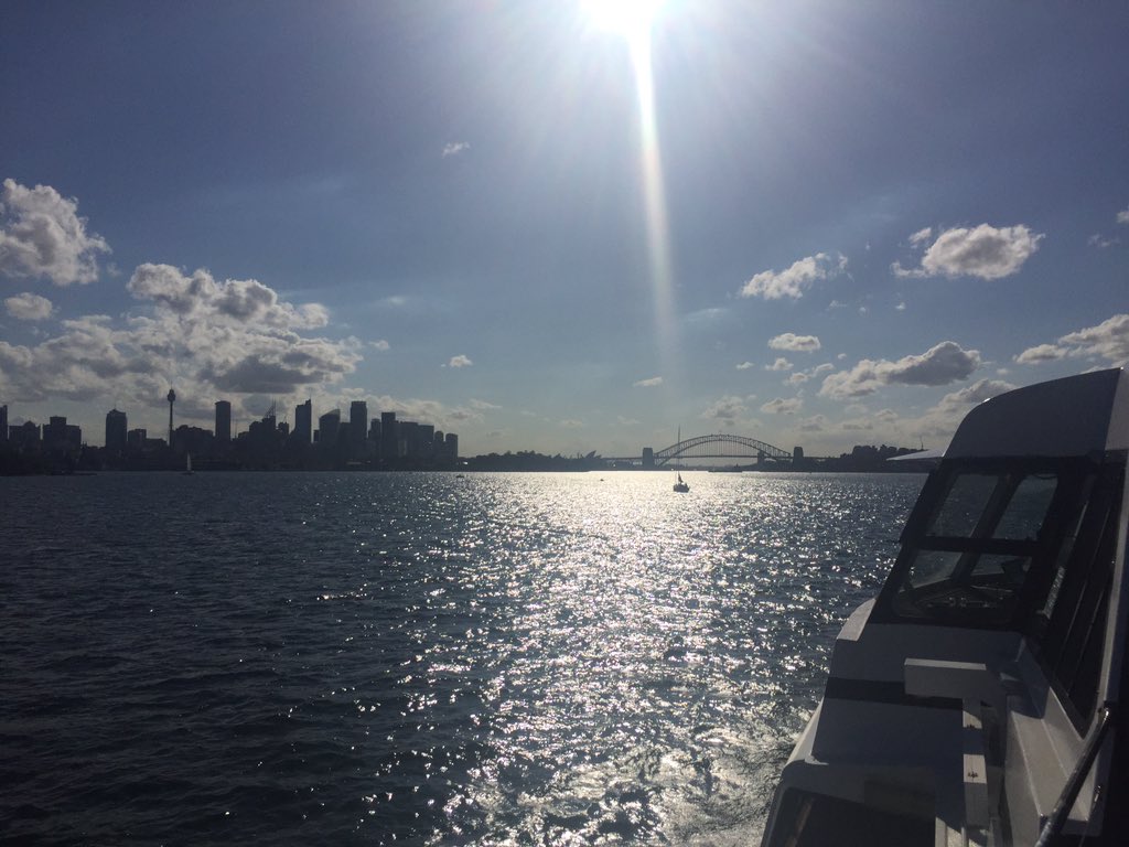 JoanneMurphy_'s tweet photo. Last night in #Sydney! #sunshine #talkingtourist #workingadventures https://t.co/c13VRUsX0C